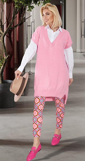 Вязанная жилетка (42-46) Киев - изображение 3