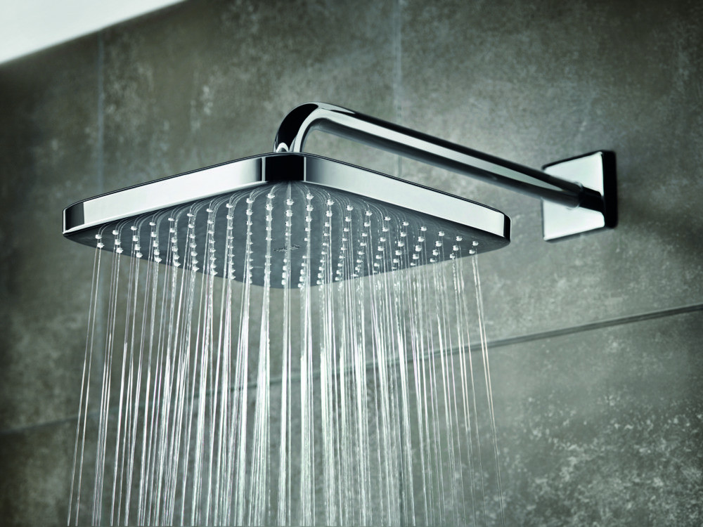 Верхний душ с настенным кронштейном Grohe Tempesta Cube (26687000) Киев - изображение 7