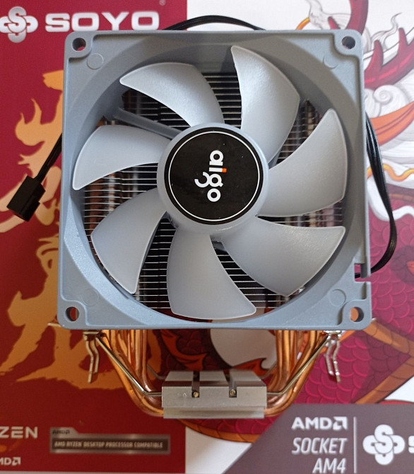 Ігровий комплект SOYO B450 PRO + Ryzen 3600 / 5500 + dd94 16 gb (2 × 8) Київ - фото 2