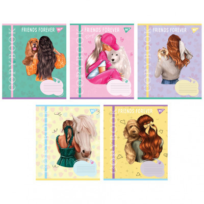 Зошит Yes Friends forever 36 аркушів клітинка (767063) Вінниця - фото 1