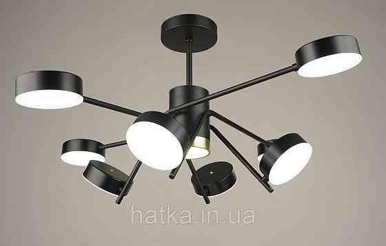 Люстра светодиодная акриловая Sirius B N4182/8 112W BK Киев