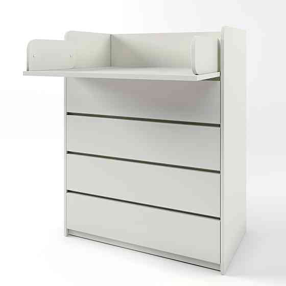 Комод пеленальный Эверест 80х45х101 нимфея альба (телескопы) (DTM-2469) Львов