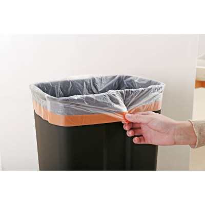 Контейнер для сміття JAH з педаллю і внутрішнім відром срібний металік 30 л (6311) Вінниця - фото 3