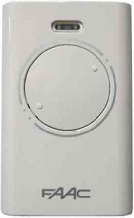 Пульт дистанційного керування FAAC XT2 2 канали 433 МГц білий Київ