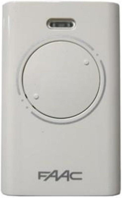 Пульт дистанційного керування FAAC XT2 2 канали 433 МГц білий Київ - фото 1