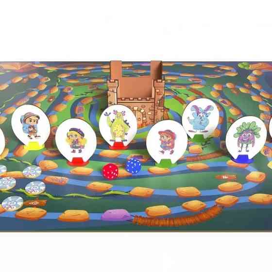 Настільна гра "Врятуй монстрика" Bombat 0045 ігрове поле, жетони Вінниця