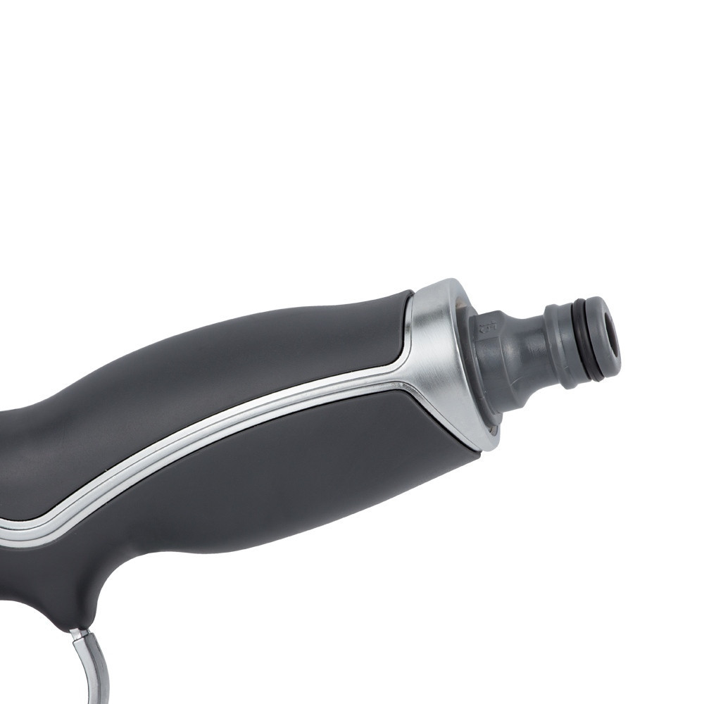 Пистолет-распылитель 7-ми режимный плавающий курок (AL+TPR) FLORA (5011394) Ровно - изображение 6