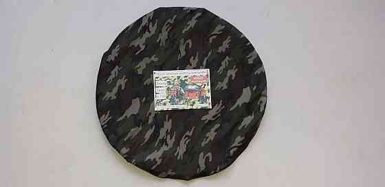 Чохол захисний на запаску ДНІПРО, К-750, УРАЛ (щільний шкірвініл з відбитком, кант, ХАКІ) Мукачево