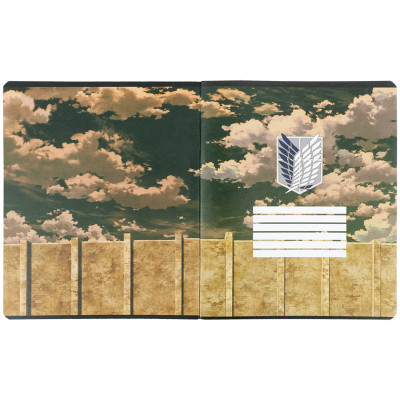 Зошит Kite Attack on Titan, 24 аркуші, клітинка (AT24-238) Вінниця - фото 10