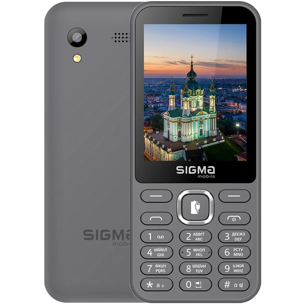 Мобільний телефон Sigma mobile X-style 31 Power Type-C Dual Sim Grey Сірий Харків - фото 1