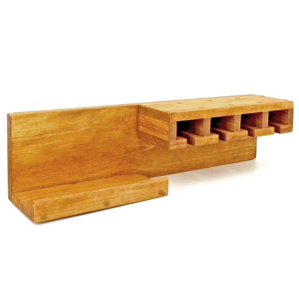 Настенная винная полка 