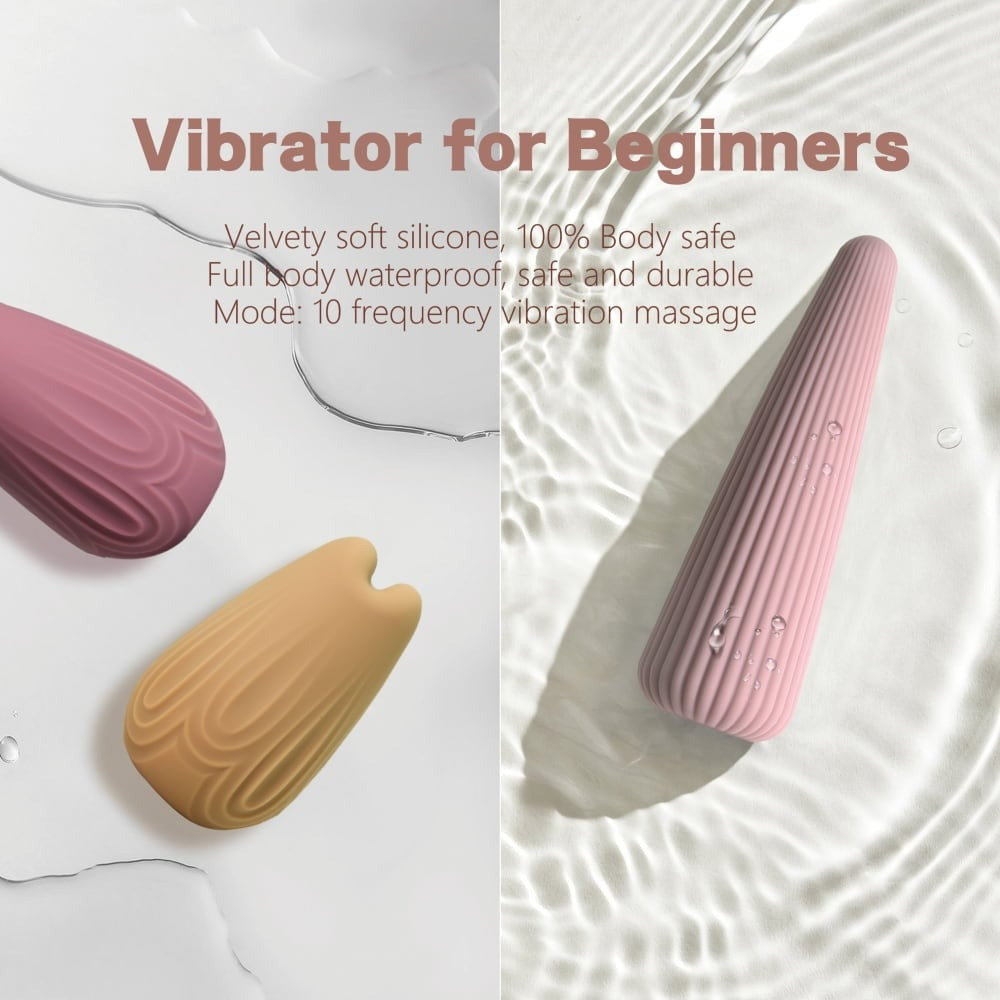 Мини-вибратор для клитора с фигурным узором Sweet Em Velvet Lure,10 режимов вибрации, желтый Sex Aura Киев - изображение 8