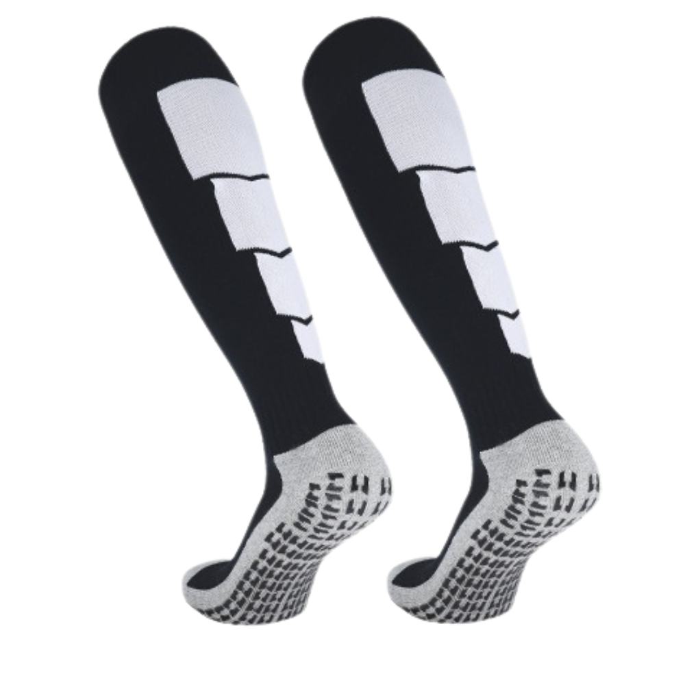 Гетри спортивні, футбольні, тренувальні, ігрові з антиковзаючим покриттям чорні ,розмір L Кам'янець-Подільський - фото 2