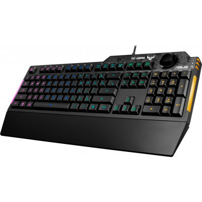 Клавиатура ASUS TUF Gaming K1 USB UA Black (90MP01X0-BKMA00) Винница - изображение 2