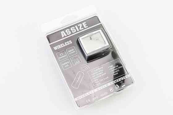 Велокомп'ютер 11-функцій, бездротовий, чорний AS-2000 (без батарейок) Київ