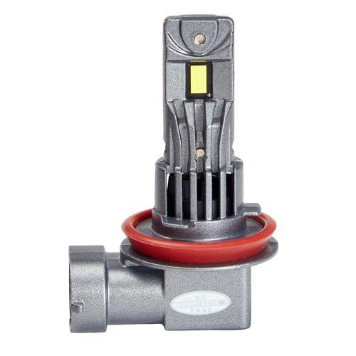 Світлодіодні лампи PULSO LP5-H11 з чіпами 3570 CSP, 12V, 2x30W, 4000 Лм, 6500K Харків - фото 3