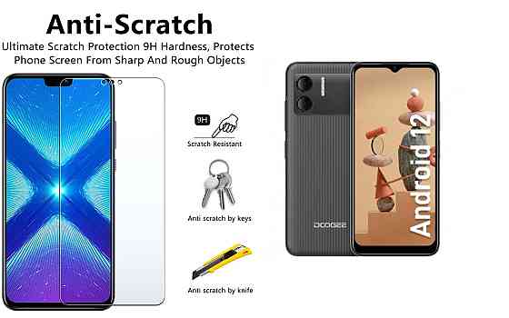 Защитное стекло NeoGlass для DOOGEE X98, X98 Pro – ультрапрозрачное и устойчивое Киев