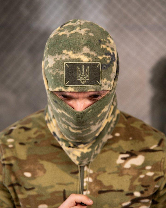 Комплект шапка баф intelligence піксель ВТ7959 Одеса - фото 2