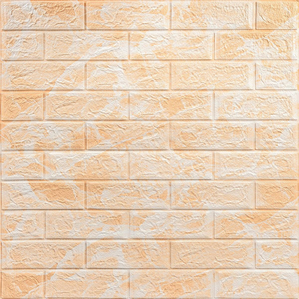 Панель стеновая 3D 700х770х2мм (062-2) Мрамор Бежевый SW-00001911 Киев - изображение 1