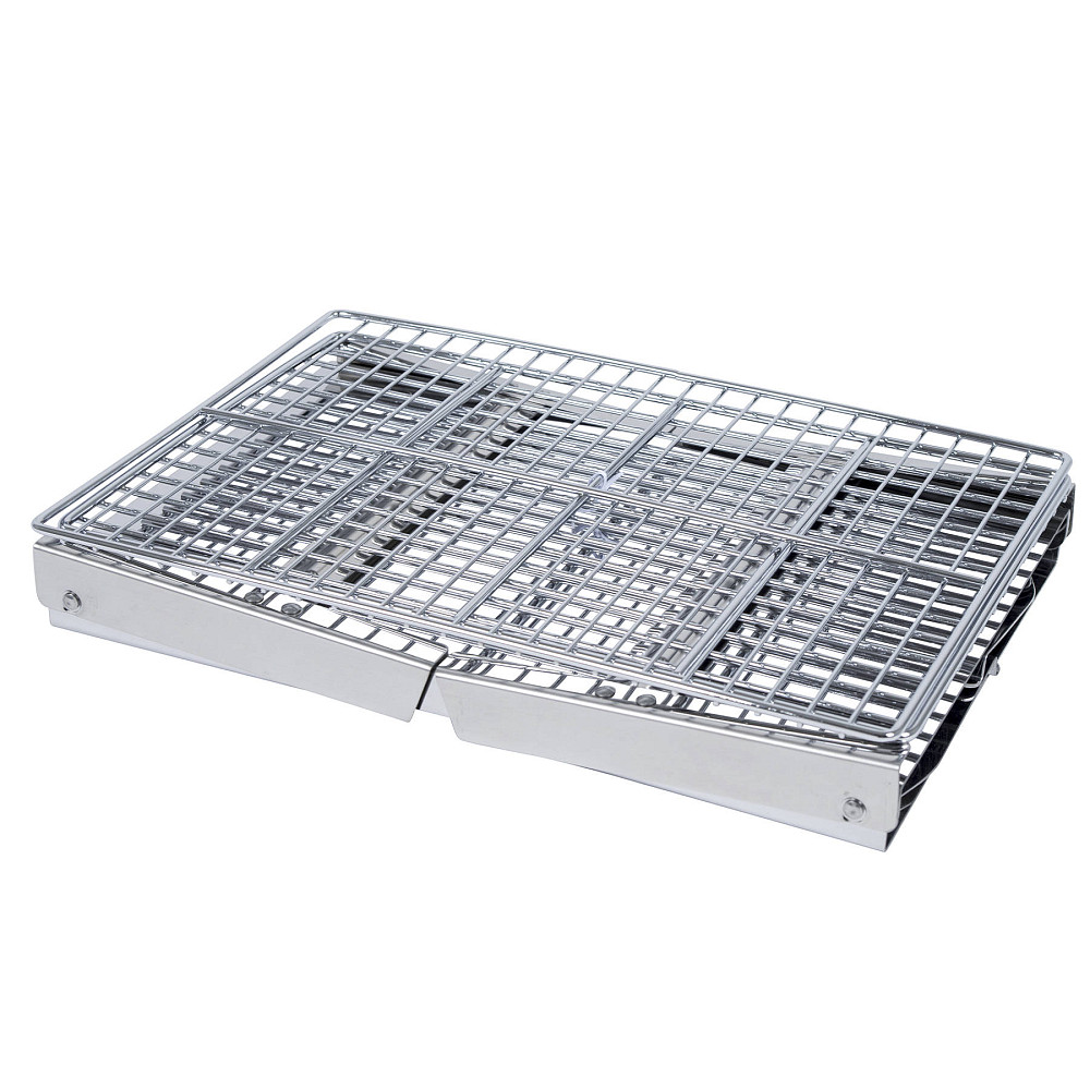 Гриль прямоугольный угольный Bo-Camp Compact Delux Silver Львов - изображение 4