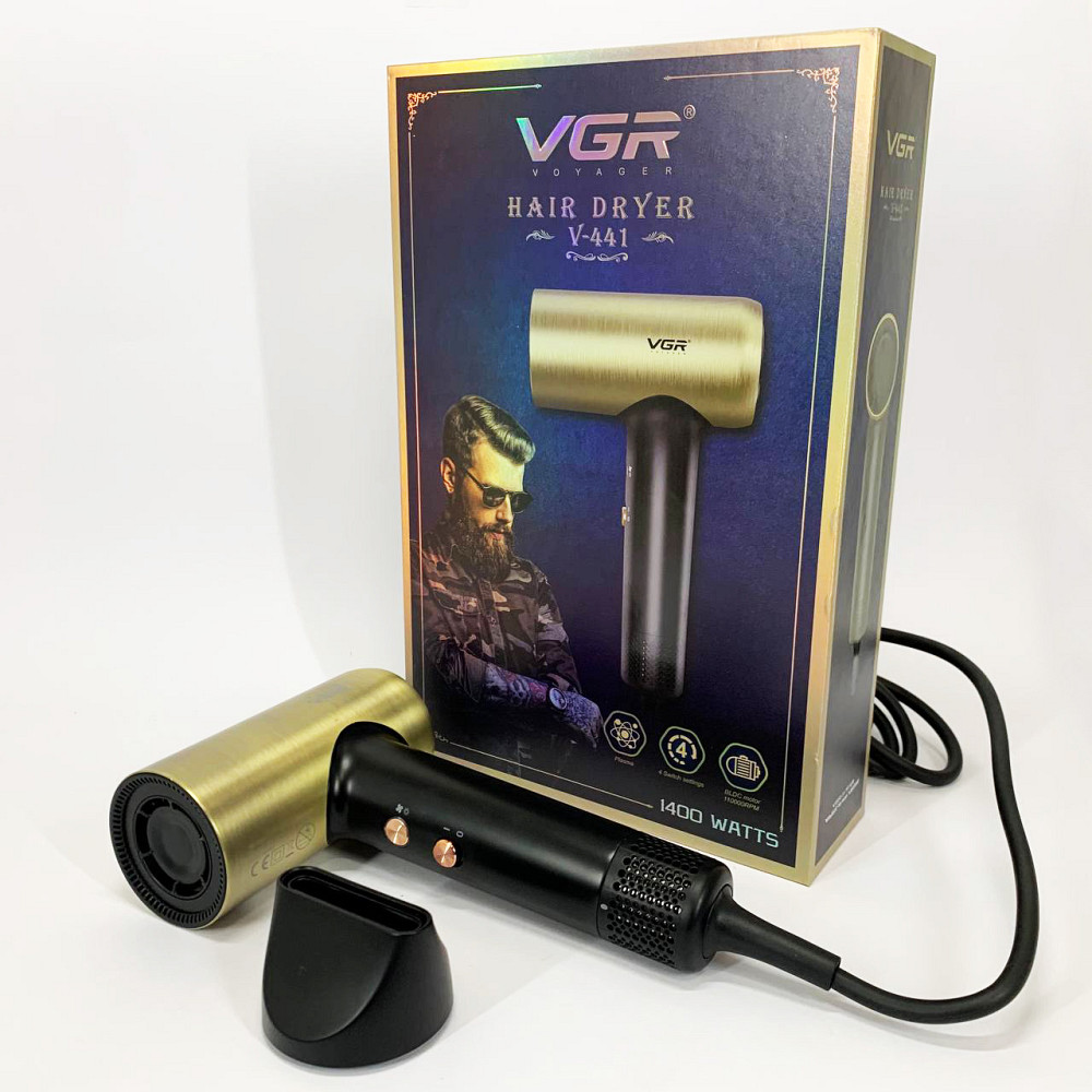 Професійний фен для роботи VGR, Фен без шкоди для волосся Фени сушіння волосся QK-10 Івано-Франківськ - фото 6