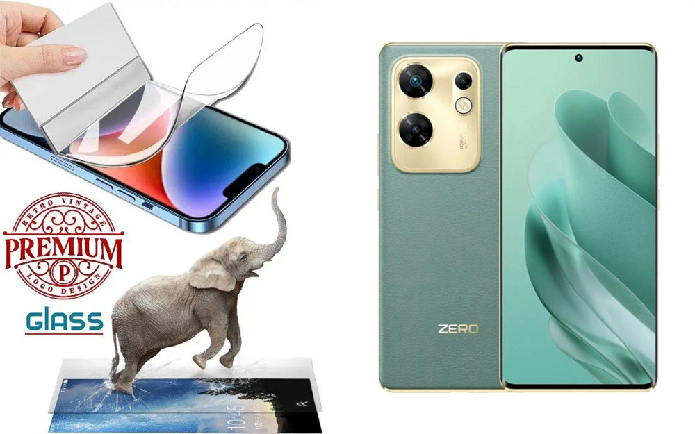 Полиуретановая пленка Infinix Zero 30 4G, Zero 30 5G, Premium, толщина 0,2 мм Киев - изображение 1