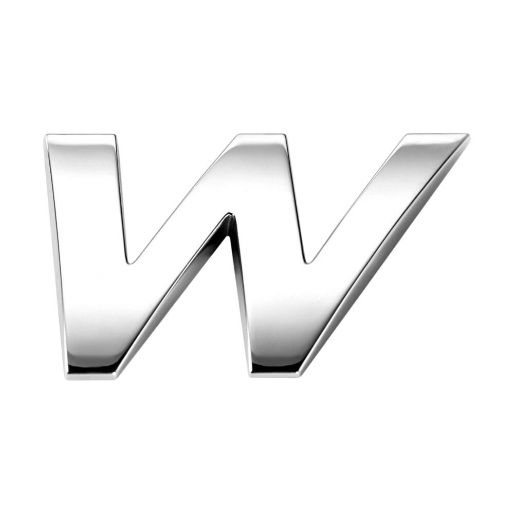 Наклейка 3 см Буква W Киев - изображение 1