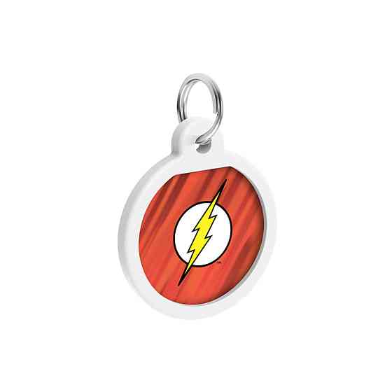 Адресник для собак и кошек металлический WAUDOG Smart ID с QR паспортом, рисунок 