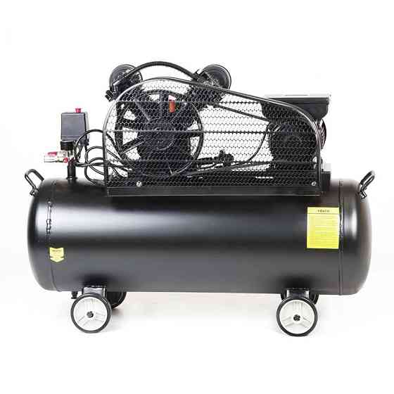 Компрессор APRO двухцилиндровый ременной OFBD-100 2.2кВт 402л/мин 8бар 100л Коломыя