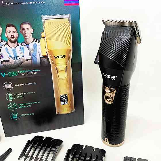 Професійна акумуляторна машинка Акумулятор, Машинка для стрижки акумуляторна з насадками UK-93 Івано-Франківськ