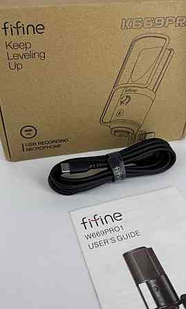 Микрофон Fifine K669PRO1 геймерский стриминг микрофон hyperX A8 A6 Киев