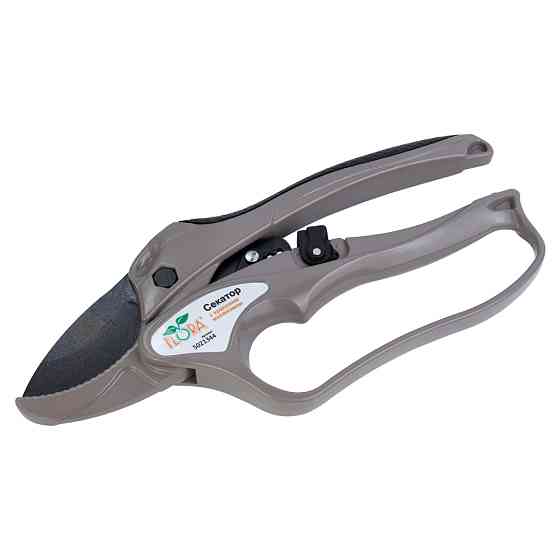 Flora Секатор с храповым механизмом 205мм нержавеющая сталь FLORA (5021344) Киев