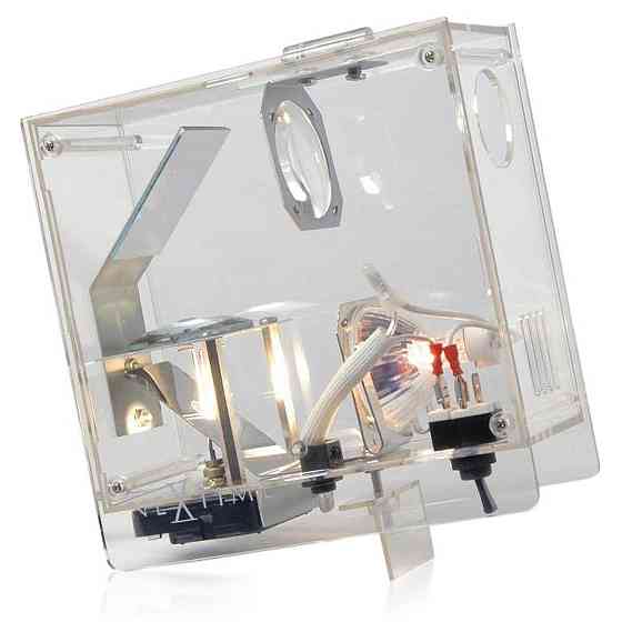 Годинник проекційний прозорий 18х18 см Рівне