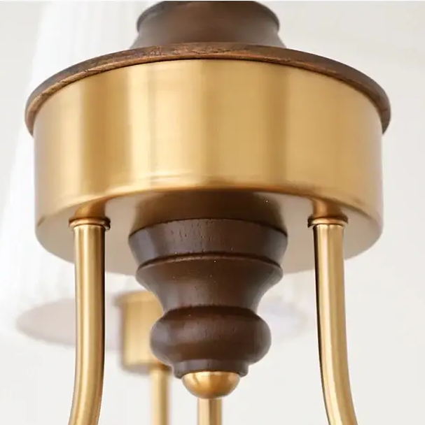 Світлодіодна люстра Симфонія 5023 (Золота) на 3 плафони Київ - фото 6