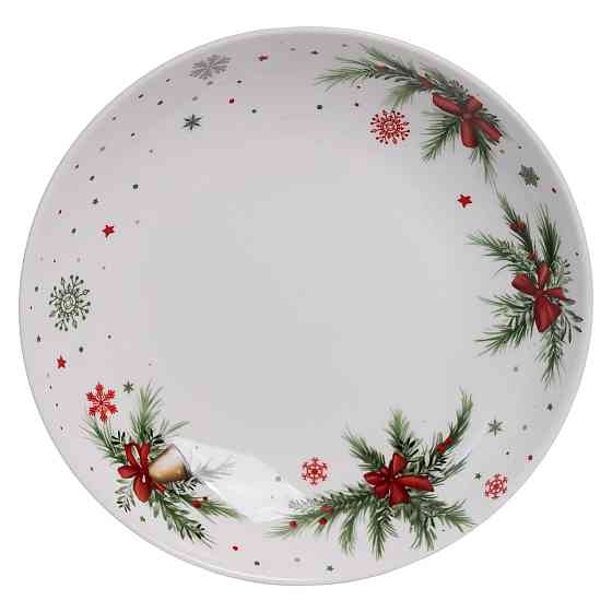 Yiwu Столовий набір посуду тарілок 24 предмети на 6 персон Christmas Tree порцеляновий SG-24 Киев