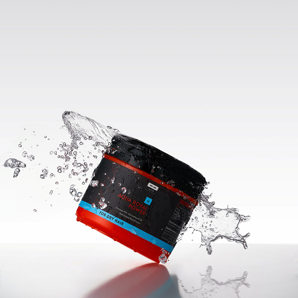 Зволожуюча маска для сухого волосся Aqua Royal Power Mask Succor 300 мл Київ - фото 5