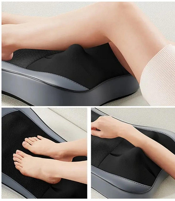 Массажная подушка для тела AUX-AQA-24D-34 24W (роликовый массаж с подогревом) Винница - изображение 7