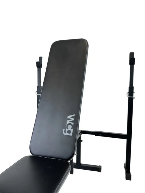 Скамья для жима с приставкой Скотта  + стойки Magnus Стойки, скамьи для жима и приседаний регулируемая Киев - изображение 7