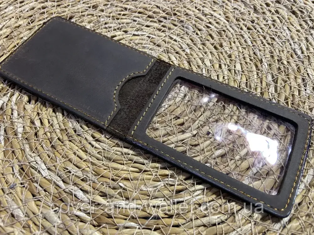 Обкладинка "Державна податкова служба України" з вінтажної шкіри синього кольору Київ - фото 4