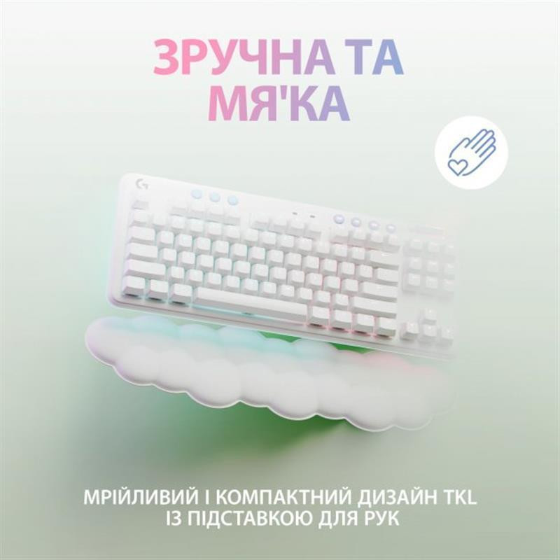 Клавіатура бездротова Logitech G715 Tactile White (920-010465) ( Білий ) Харьков - изображение 8