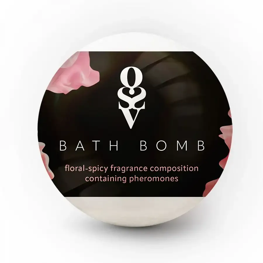 Бомбочка для ванни з феромонами Obsessive Bath bomb Floral - Spicy (100 г) Львів - фото 1