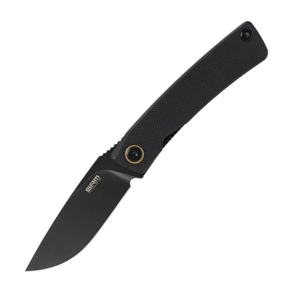 Ніж складаний кишеньковий SRM Air 105M-GB (7.5 см) 14C28N / G10 чорний Київ - фото 1