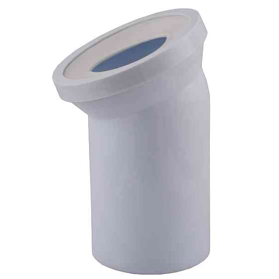Коліно OPTIMUM для унітазу 22,5 ° D110 пластик OPTI 21410/222 (000031818) Київ