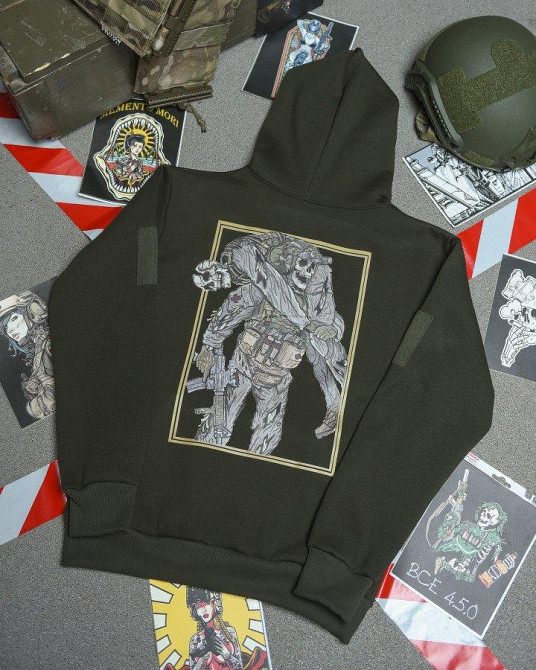 Худи CELEO на флисе Paramedic олива ВТ7993 Одесса - изображение 1