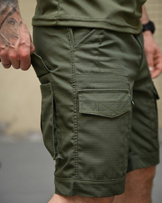 Городские тактические шорты GEN 3 олива ПП7724 Одесса - изображение 5