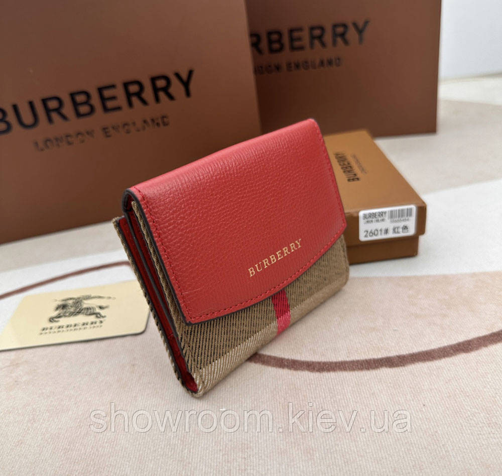 Жіночий невеликий гаманець (2601) червоний Київ - фото 2