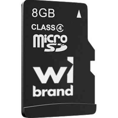 Карта памяти Wibrand 8GB mictoSD class 4 (WICDC4/8GB) Винница