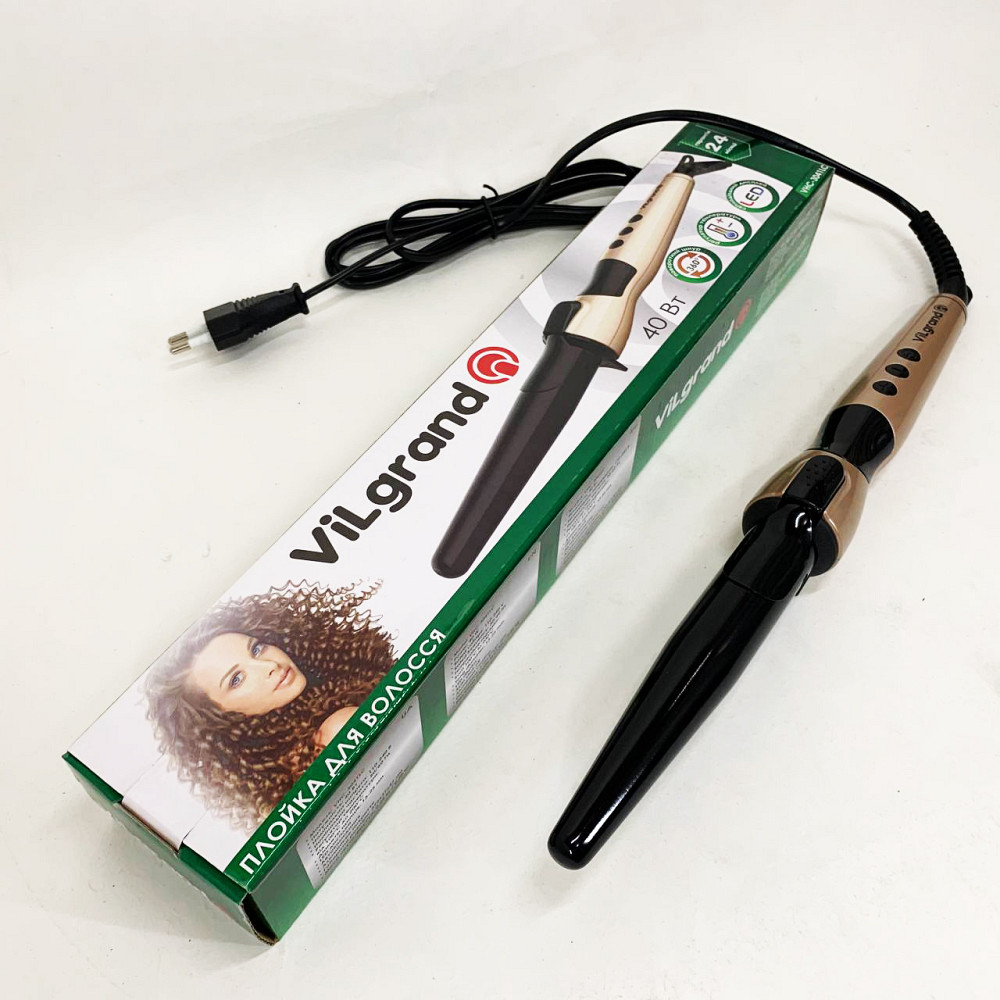 Плойка для різних типів волосся, Плойка для локонів і утяжки волосся Стайлер-плойка локонів AS-14 Львів - фото 11