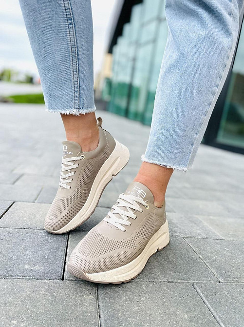 ALEX BENZ Кросівки жіночі ALEX BENZ 21205 ST капучіно (весна-літо, шкіра натуральна) (5024) Коломия - фото 3