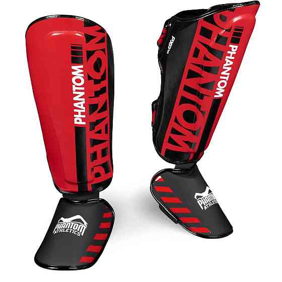 Захист гомілки та стопи Phantom APEX Striking Red L/XL Кам'янське